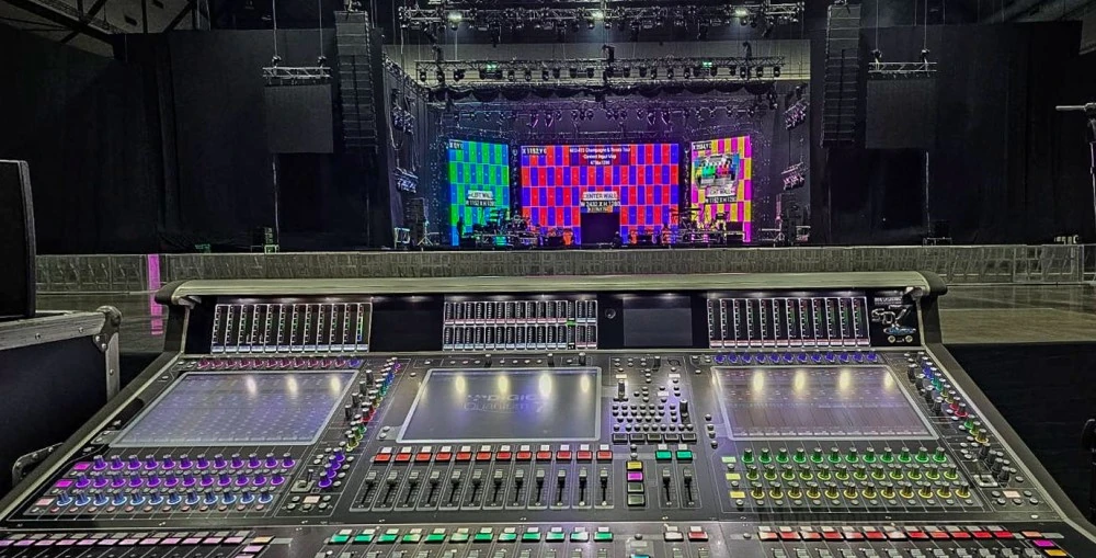 With world-class tech from L-Acoustics, DiGiCo, and more OSGP Powers an incredible sonic experience at NE-YO's Concert in Thailand .... Photo Credit: One Systems Global Production