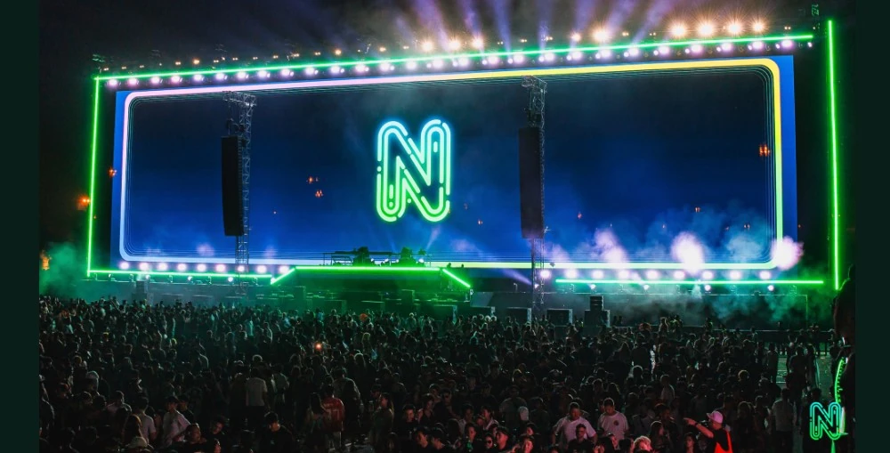 NEON COUNTDOWN 2024 culminated in a grand celebration where enchanting music met splendid visuals