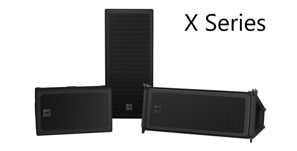 RCF's all new X Series of loudspeakers