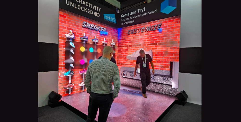 With Modulo Pi's new system, users can engage with interactive LED walls and floors in real time, triggering a variety of media content