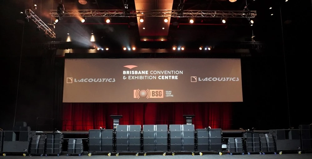 Brisbane Convention & Exhibition Centre’s new L-Acoustics professional sound system